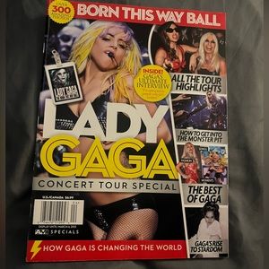 Lady Gaga Monster Ball Magazine 2013